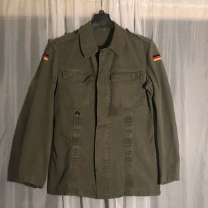 German Canvas Military Jacket